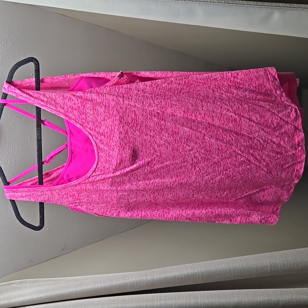 Sports bra/tank combo